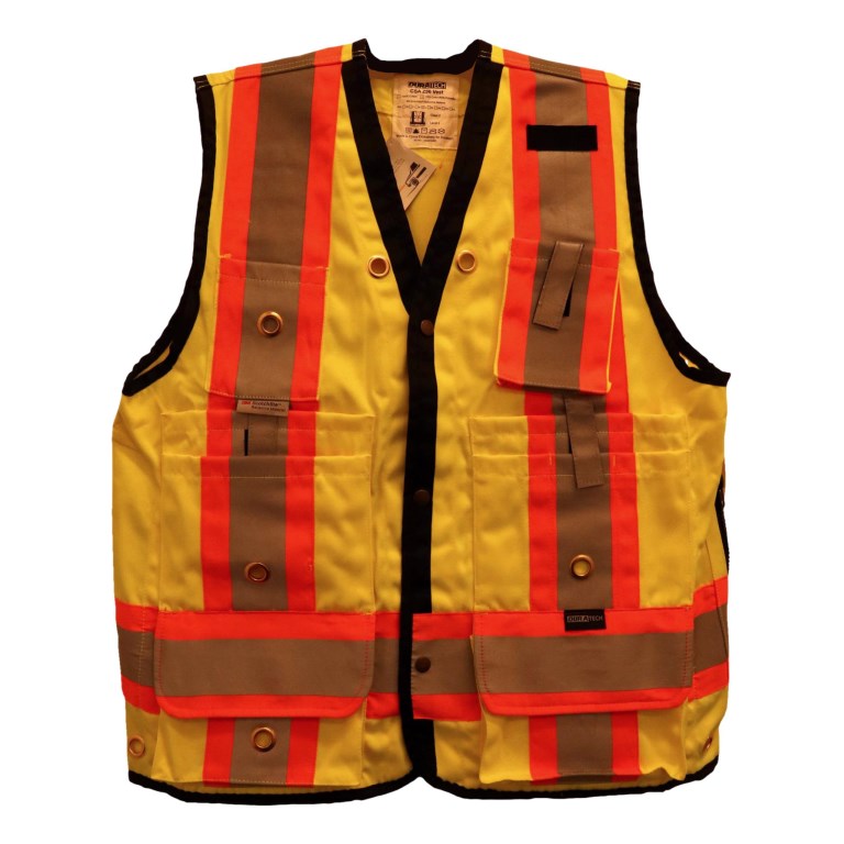Duratech Safety Vest - High Quality - Adult - Unisex - Orange - Size XL