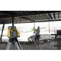 Spectra Precision LL300N Laser Level Package with HL450 Receiver - Includes: Tripod + Rod