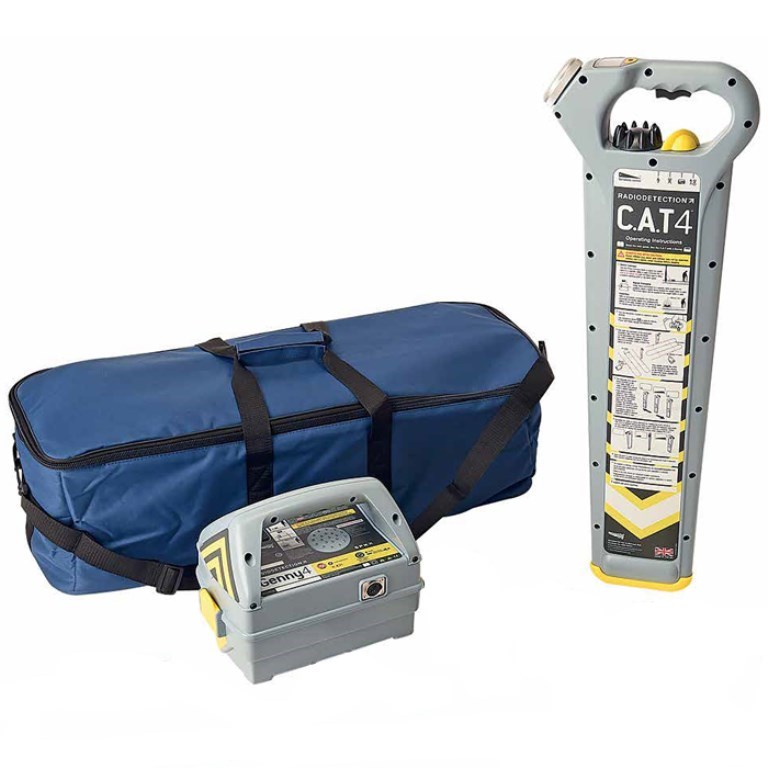 Radiodetection Cable Avoidance Tool Kit - C.A.T4/Genny4 Imperial and Soft Carry Bag