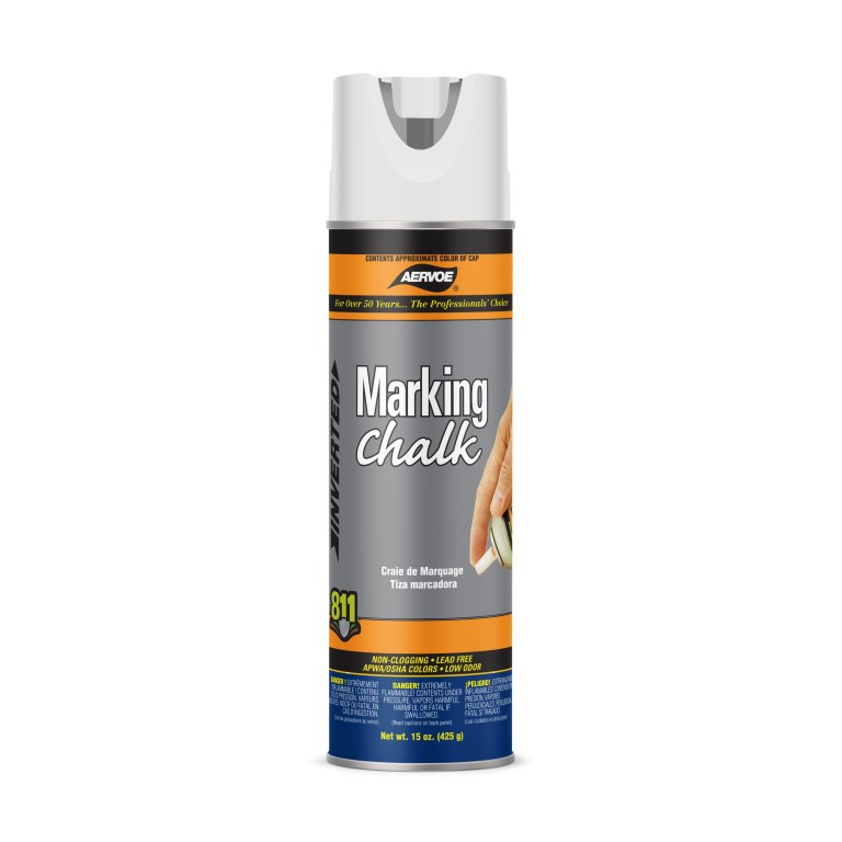 Aervoe 215 Marking Chalk - White - 12 per Case
