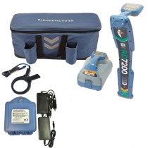 Radiodetection 7200 Package - Includes: Receiver + 5W Transmitter + Li-ion Rechargable Battery + Charger + Accessories