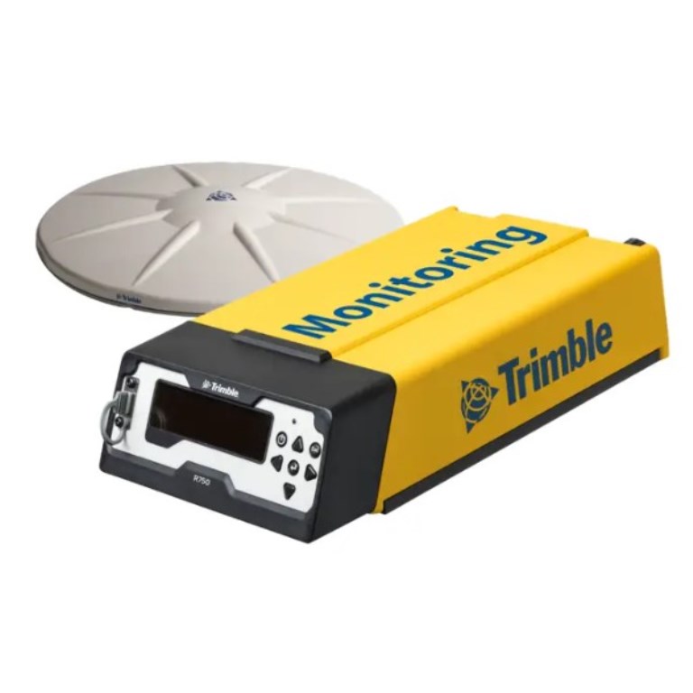 Trimble Monitoring R750-2 Receiver (No Internal Radio) with Zephyr 3 Base Antenna Bundle - Includes 10m Antenna Cable