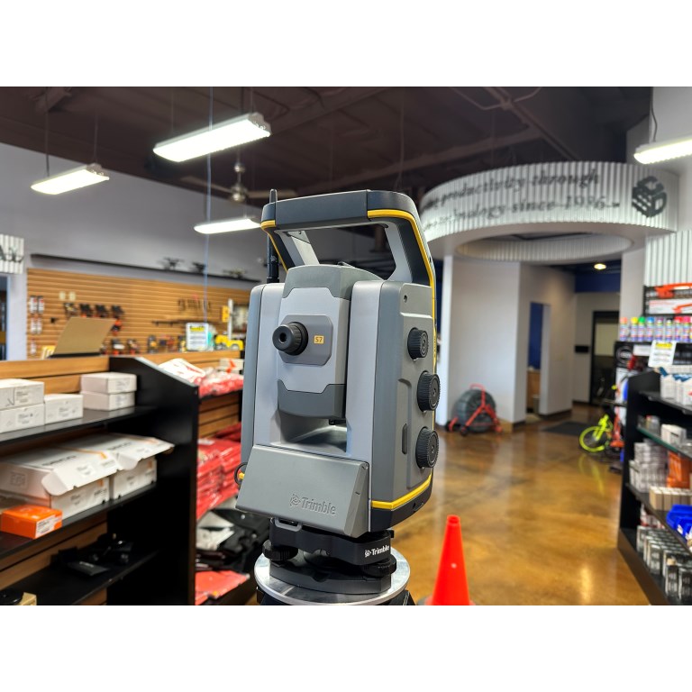 Used Trimble S7 2 Second Robotic Total Station DR Plus + VISION Bundle